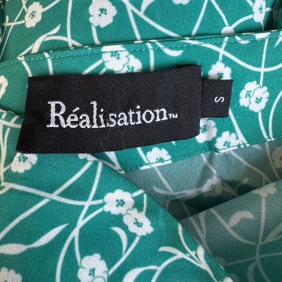 NEW REALISATION PAR The Amelia Slip dress in “Poison Ivy” green - Picture 10 of 12